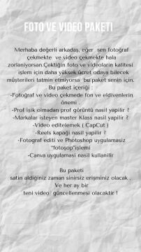 ONLINE FOTOĞRAF VE VIDEO PAKETI (VIOLA BEAUTY HD MACRO LENS İLE BİRLİKTE )