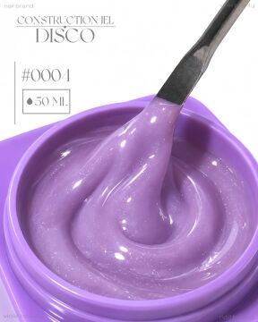 Construction Disco Jel #0004-Orta Akışkan Simli Jel