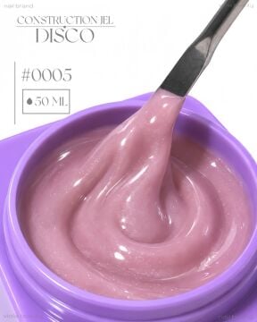 Construction Disco Jel #0005-Orta Akışkan Simli Jel