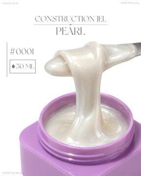 Construction Pearl#0001-Orta Akışkan Builder Jel