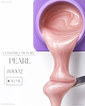 Construction Pearl#0002-Orta Akışkan Builder Jel