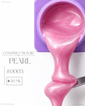 Construction Pearl#0003-Orta Akışkan Builder Jel