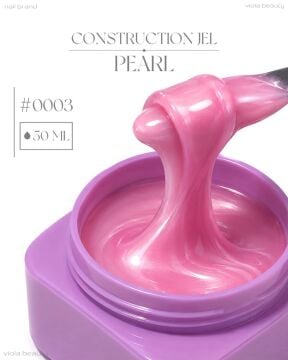 Construction Pearl#0003-Orta Akışkan Builder Jel
