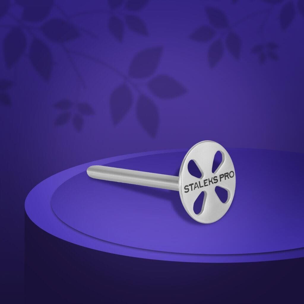 PODODISC STALEKS PRO S Uzatılmış Pedikür Disk (15 mm), 180 Grit Törpüler Set Ile (5 Adet)