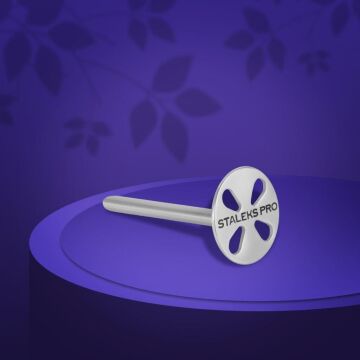 PODODISC STALEKS PRO S Uzatılmış Pedikür Disk (15 mm), 180 Grit Törpüler Set Ile (5 Adet)