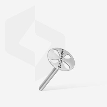 PODODISC STALEKS PRO S Uzatılmış Pedikür Disk (15 mm), 180 Grit Törpüler Set Ile (5 Adet)