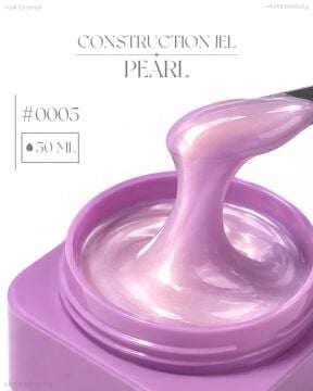 Construction Pearl#0005-Orta Akışkan Builder Jel
