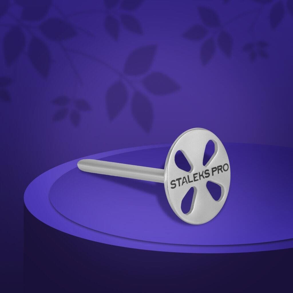 PODODISC STALEKS PRO M Uzatılmış Pedikür Disk (20 mm), 180 Grit Törpüler Set Ile (5 Adet)