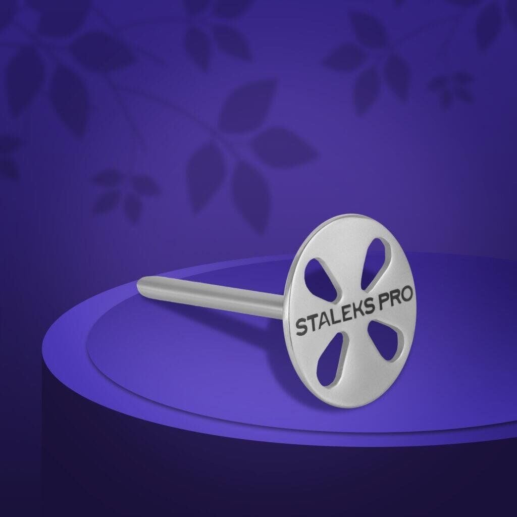 PODODISC STALEKS PRO L Uzatılmış Pedikür Disk (25 mm), 180 Grit Törpüler Set Ile (5 Adet)