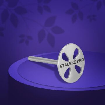 PODODISC STALEKS PRO L Uzatılmış Pedikür Disk (25 mm), 180 Grit Törpüler Set Ile (5 Adet)