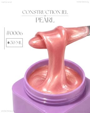 Construction Pearl#0006-Orta Akışkan Builder Jel