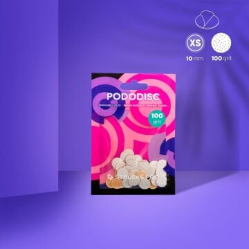 PODODISC STALEKS PRO XS Pedikür Disk İçin Yedek Beyaz Törpüler (50 adet)