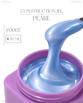Construction Pearl#0007-Orta Akışkan Builder Jel