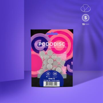 Pododisc Staleks Pro S - Pedikür Disk İçin Sünger Törpüler (25 Adet)