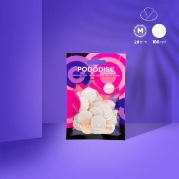 PODODISC STALEKS PRO M Pedikür Disk İçin Yedek Beyaz Törpüler (50 adet)
