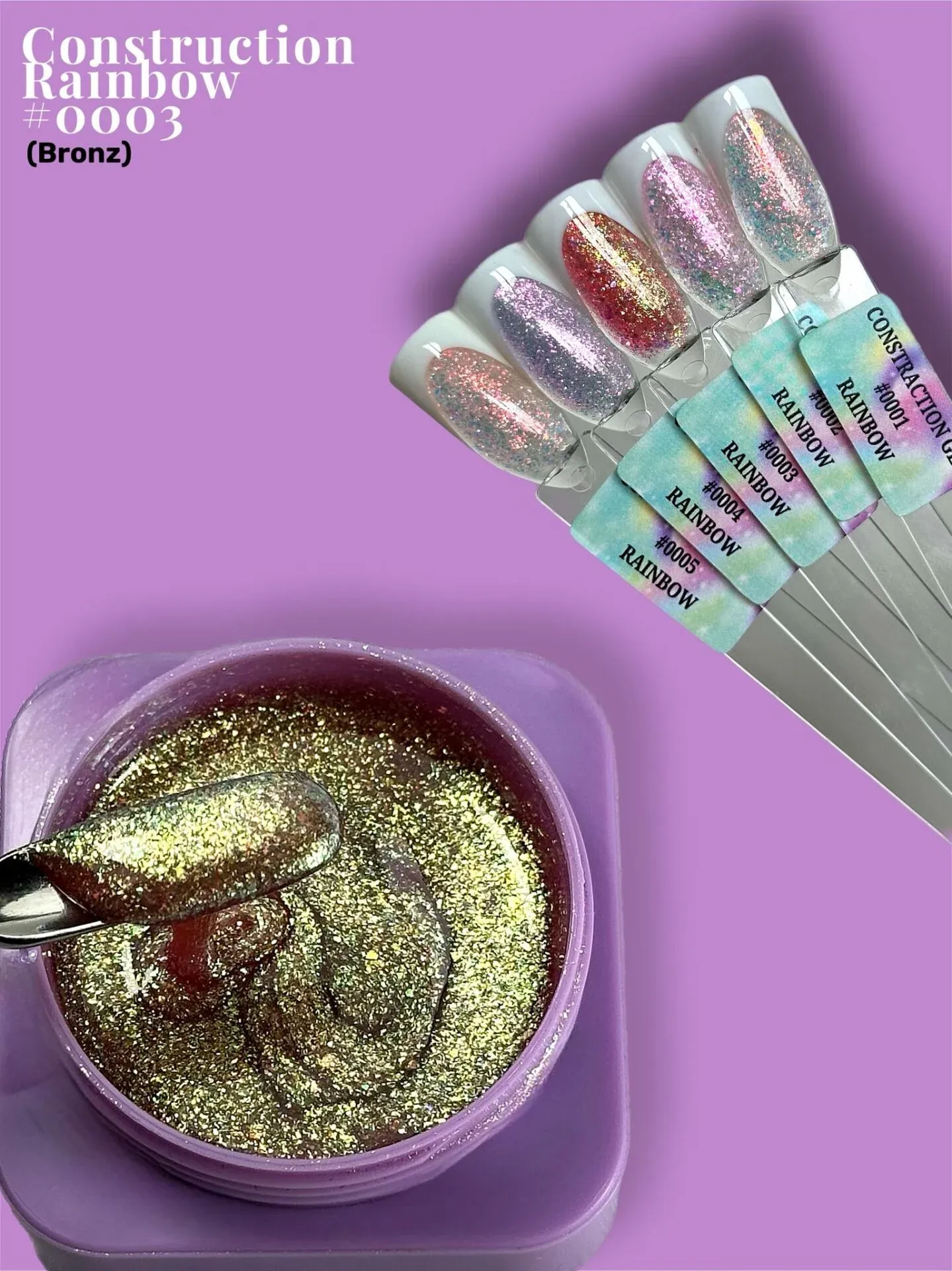 Construction Rainbow #0003- Orta Akışkan Builder Jel