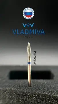 VladMiVa Orijinal Rus Elmas Freze Manikür Uç 243/023 MAVİ