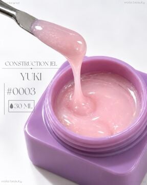 Construction Yuki #0003- Orta Akışkan Builder Jel