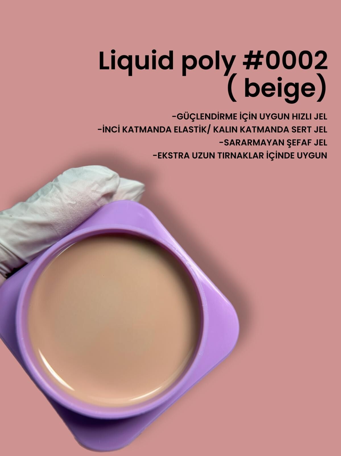Liquid Poly Jel Nude #0002-(yeni kıvam)