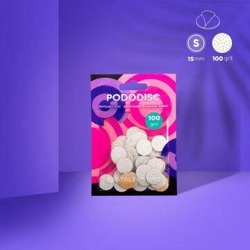 PODODISC STALEKS PRO S Pedikür Disk İçin Yedek Beyaz Törpüler (50 adet)