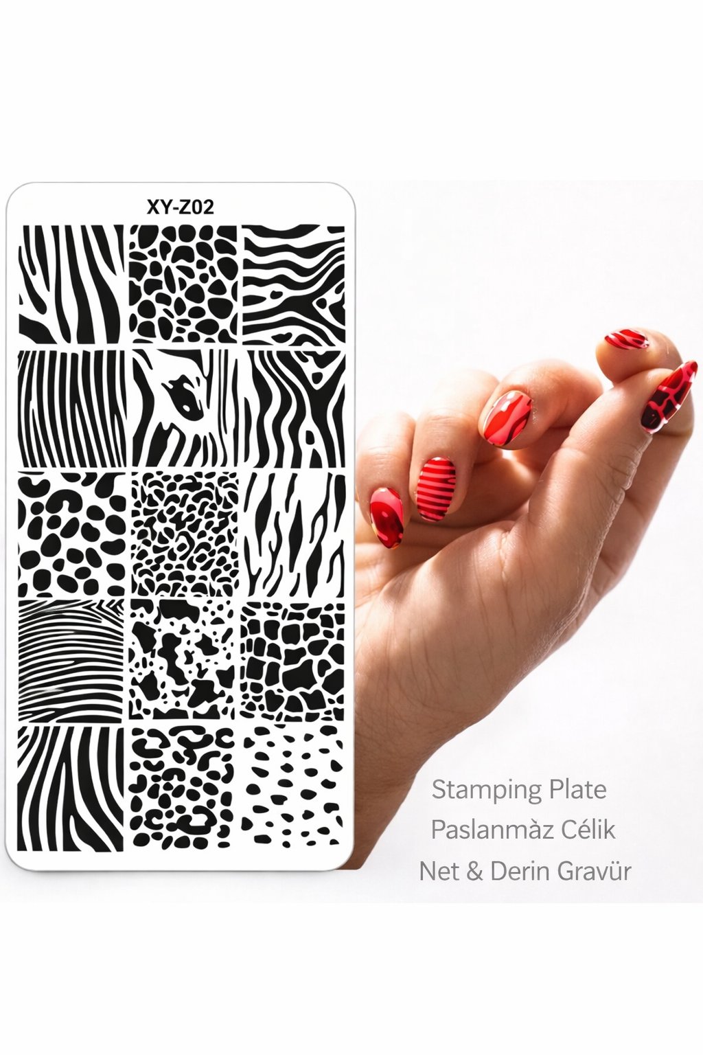 NAIL ART PLAKASI #011