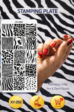 NAIL ART PLAKASI #011