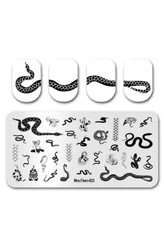 NAIL ART PLAKASI #012