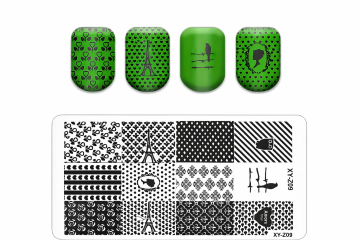 NAIL ART PLAKASI #015