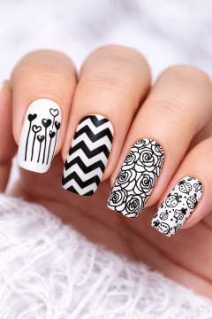 NAIL ART PLAKASI #016