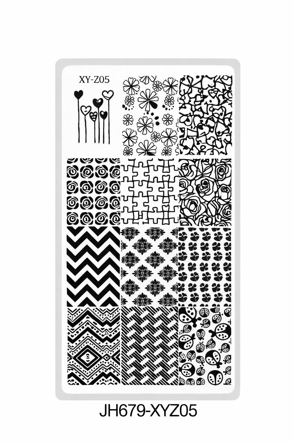 NAIL ART PLAKASI #016