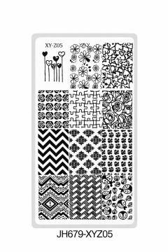 NAIL ART PLAKASI #016