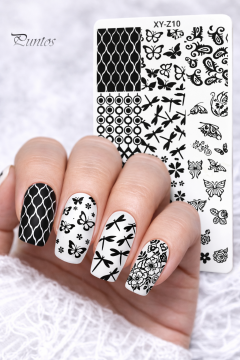 NAIL ART PLAKASI #017