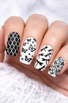 NAIL ART PLAKASI #017