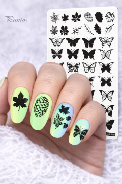 NAIL ART PLAKASI #018
