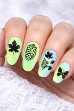 NAIL ART PLAKASI #018