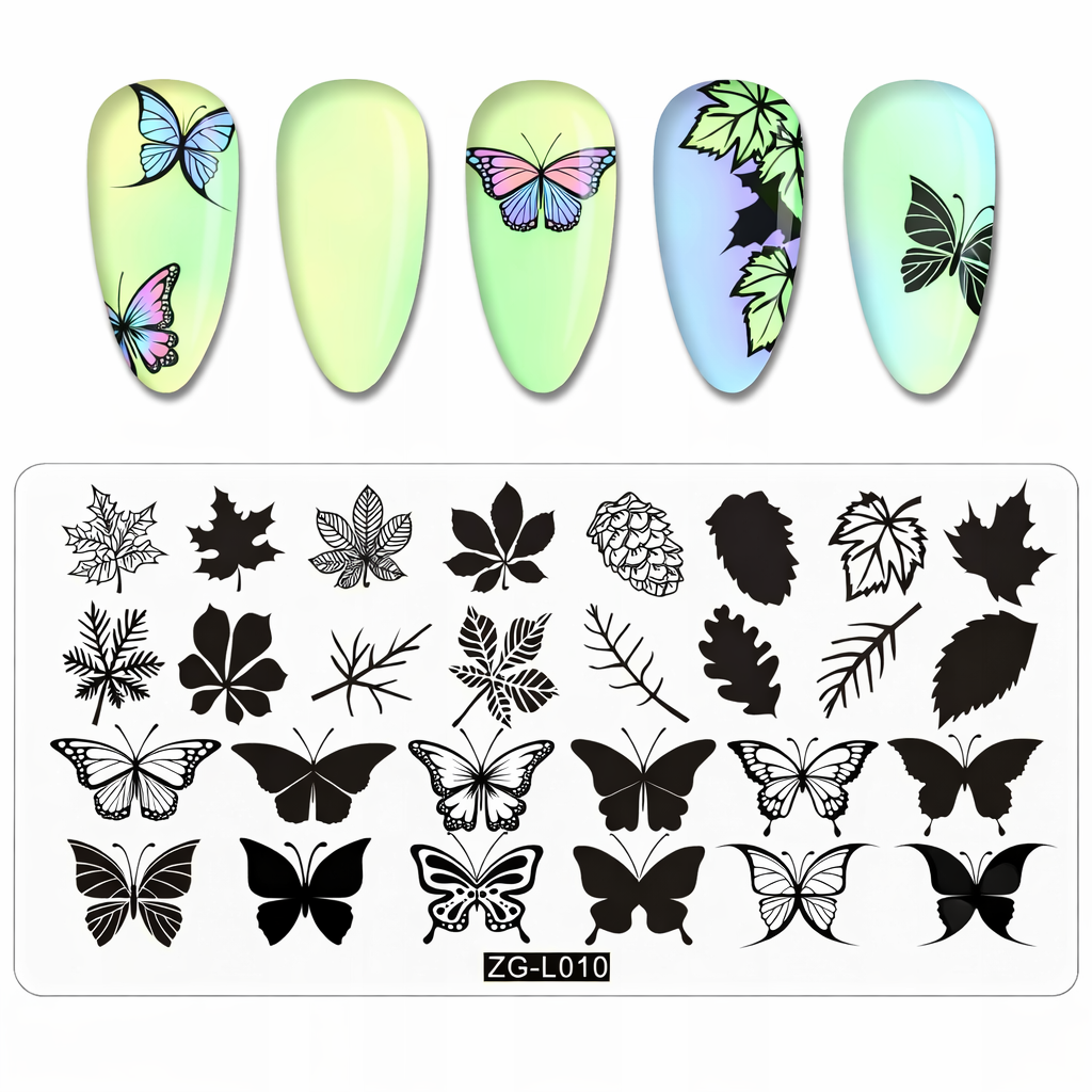 NAIL ART PLAKASI #018
