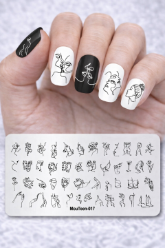 NAIL ART PLAKASI #021