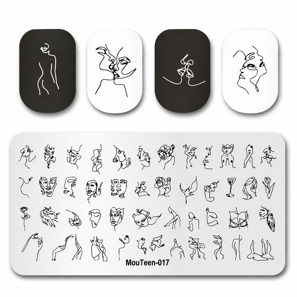 NAIL ART PLAKASI #021