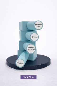 Pro Nail Prep Set (4 Adım Profesyonel Tırnak Seti)