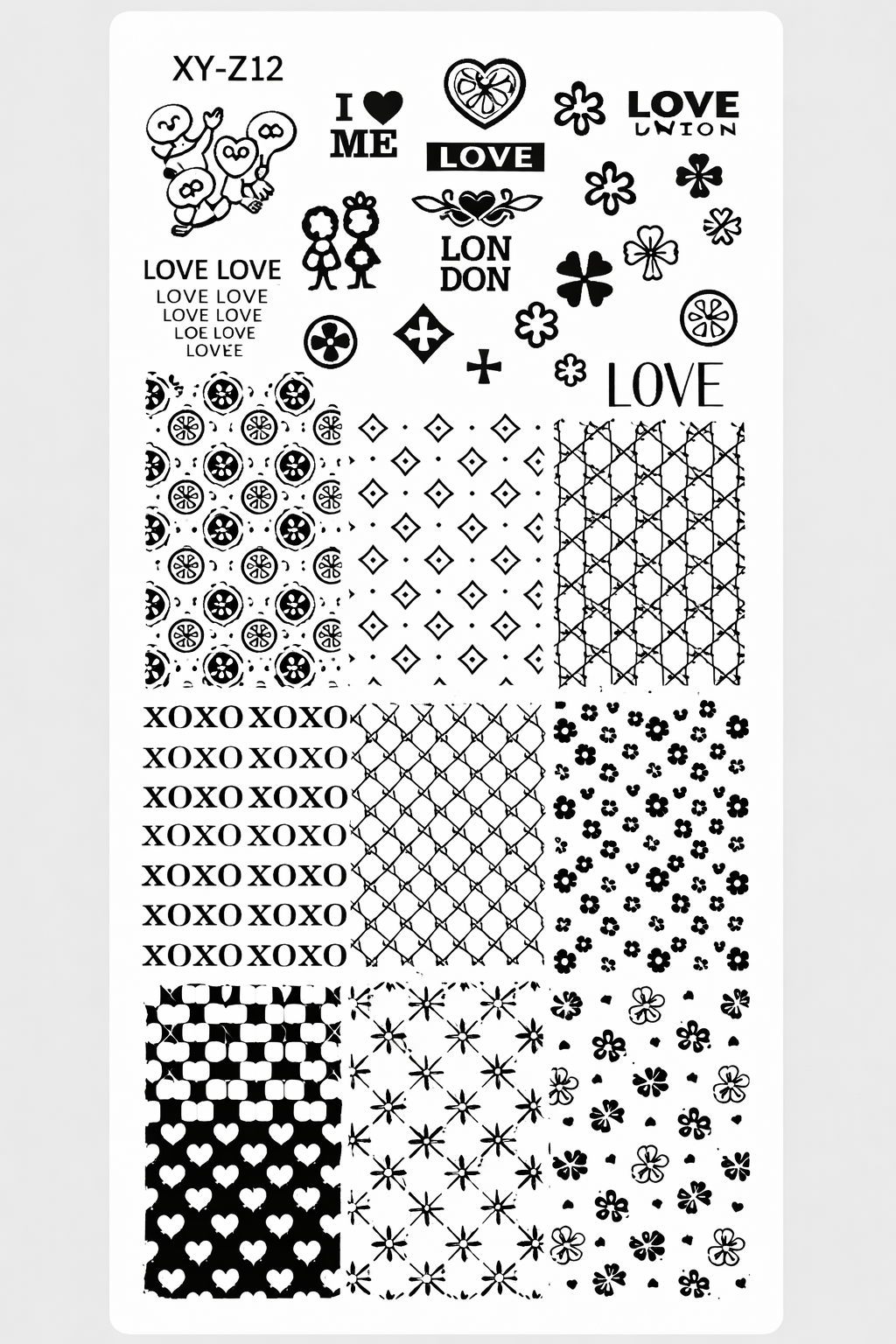 NAIL ART PLAKASI #024