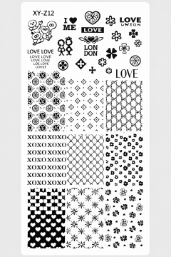 NAIL ART PLAKASI #024