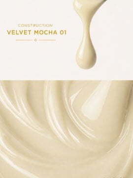 Construction Velvet Mocha #001 JEL -(Orta Akışkan Builder Jel)