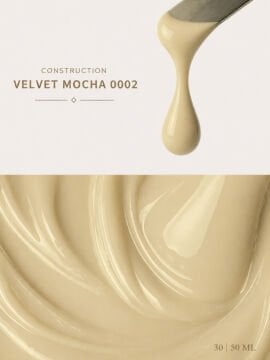 Construction Velvet Mocha #002 JEL -(Orta Akışkan Builder Jel)(Kopya)