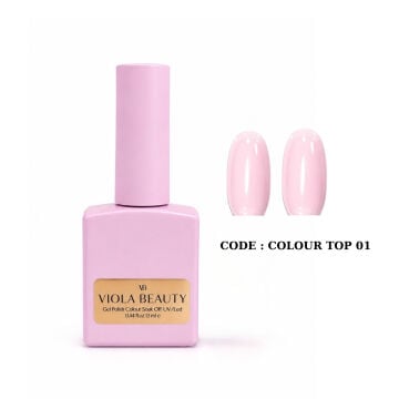 Color Top Coat #0001 -13ml (Renkli Top Coat)