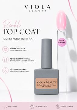 Renkli Top Coat #0002 -13ml