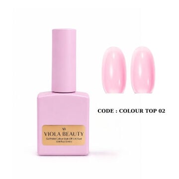 Color Top Coat #0002 -13ml (Renkli Top Coat)