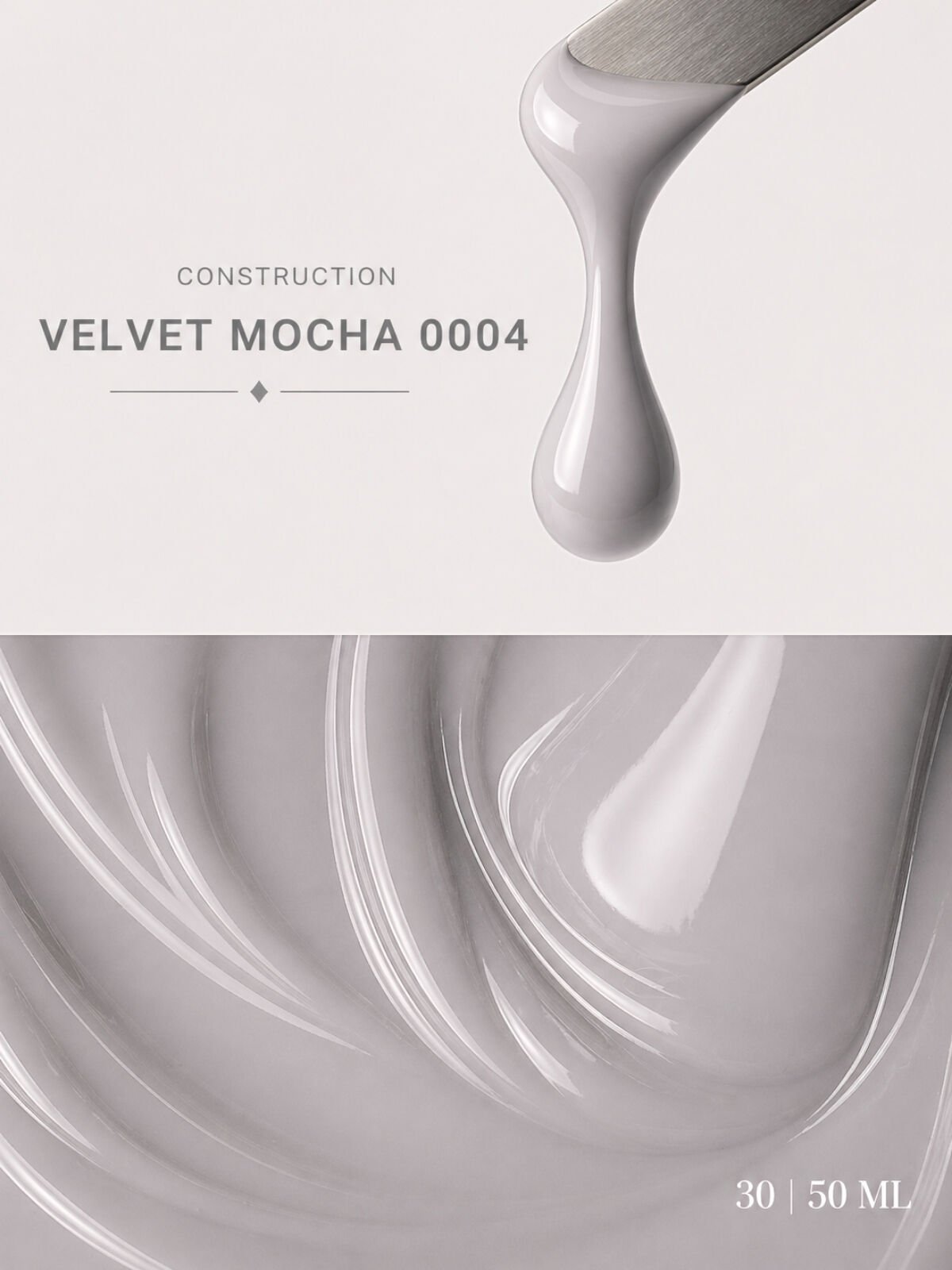 Construction Velvet Mocha #004 JEL -(Orta Akışkan Builder Jel)