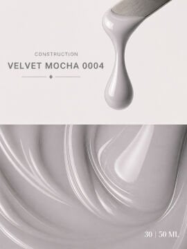 Construction Velvet Mocha #004 JEL -(Orta Akışkan Builder Jel)