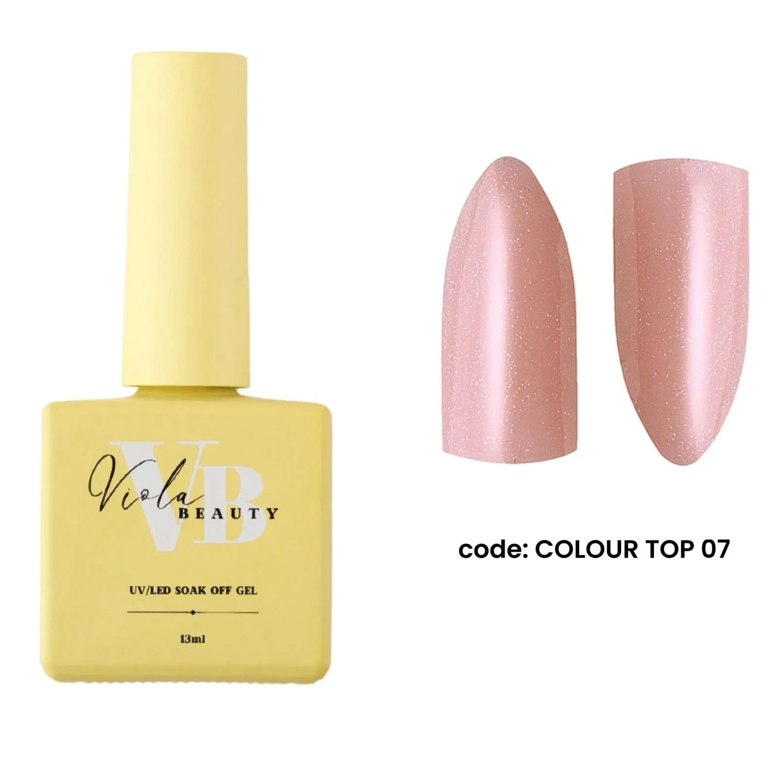 Renkli Top Coat #0007-13ml