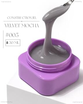 Construction Velvet Mocha #005 JEL -(Orta Akışkan Builder Jel)